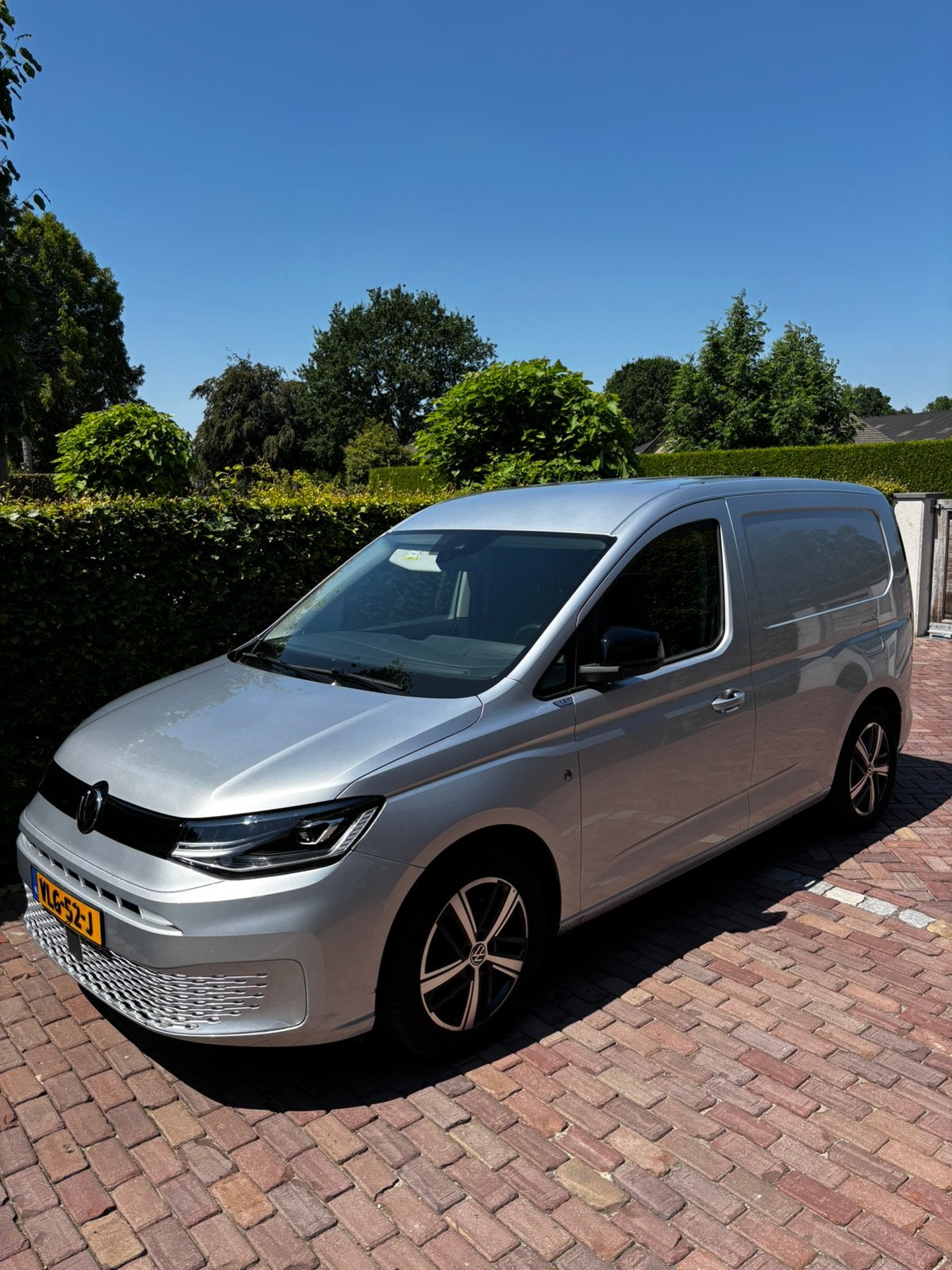 Volkswagen Caddy Cargo 2.0 TDI 122pk DSG 2021 Grijs, Auto's, 4 cilinders, Volkswagen, 122 pk, Origineel Nederlands