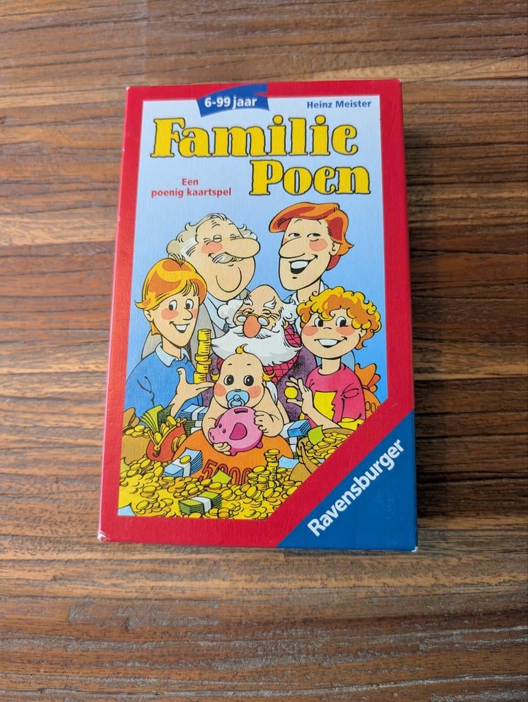 Familie Poen kaartspel - Compleet en in nette staat, Hobby en Vrije tijd, Gezelschapsspellen | Kaartspellen, Een of twee spelers
