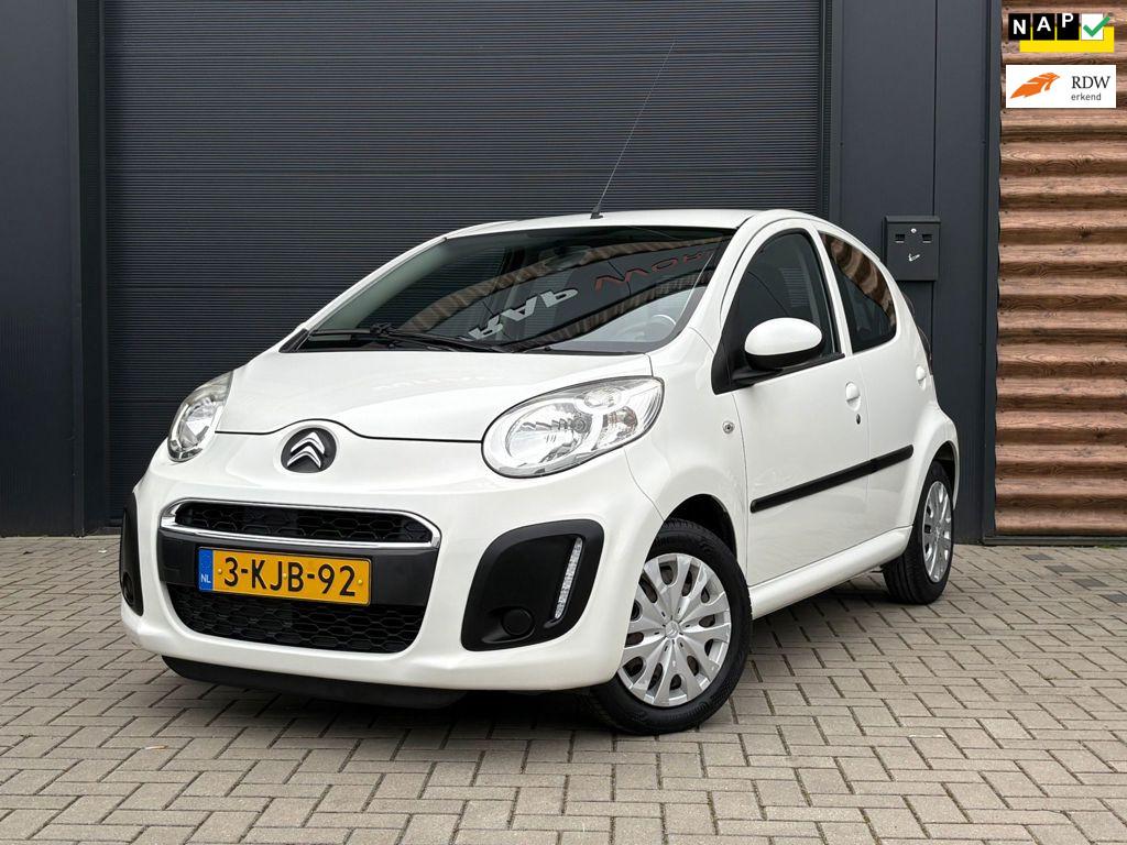 Citroen C1 1.0 Collection UNIEK LAGE KMST 5 DRS AIRCO !, Voorwielaandrijving, Euro 5, Gebruikt, 4 stoelen