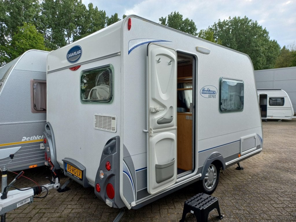 Caravelair Ambiance Style 372 mover-Unico-GFK-fiets-etc, Caravans en Kamperen, Standaardzit, Schokbreker, Tot en met 2, Bedrijf