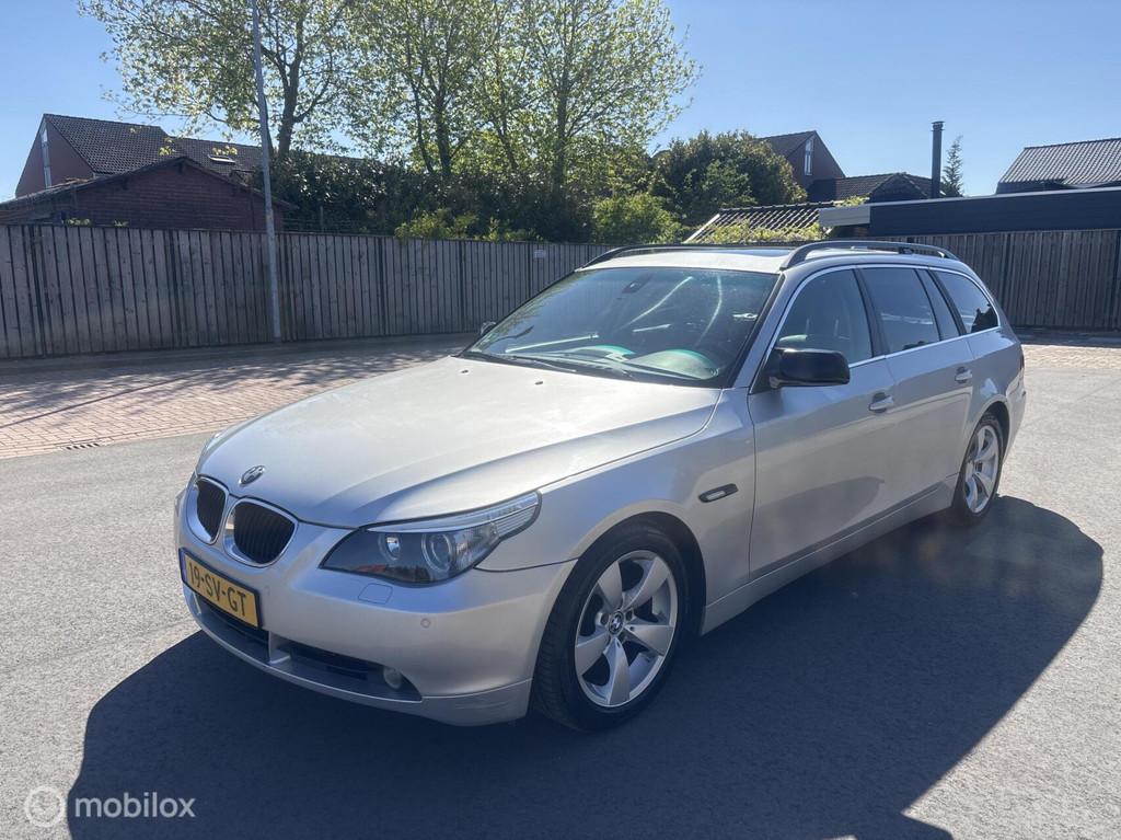 BMW 5-serie Touring 525d Executive Automaat, Auto's, Achterwielaandrijving, Gebruikt, 2000 kg, Diesel