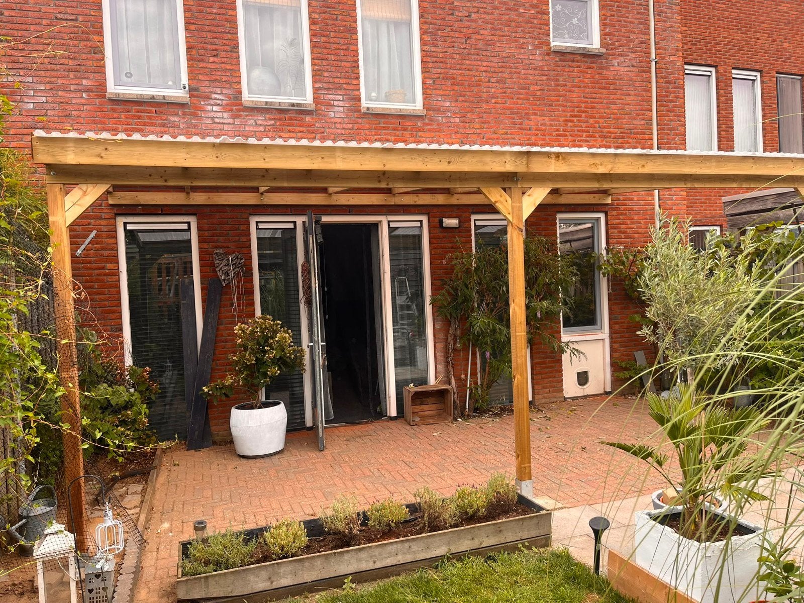 muuraanbouw Veranda pergola Carport Overkapping NIEUW, Ophalen, Nieuw, Overige typen