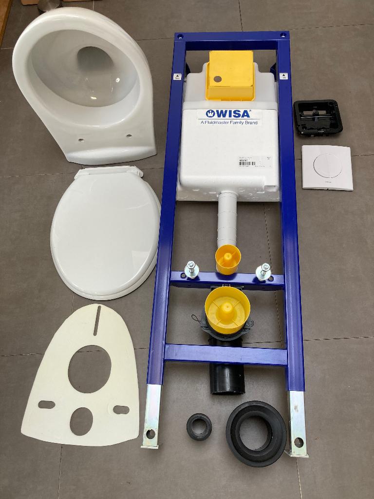 WISA XS inbouwreservoir 3-6 ltr frontbediening 38cm, Ophalen, Nieuw, Toilet