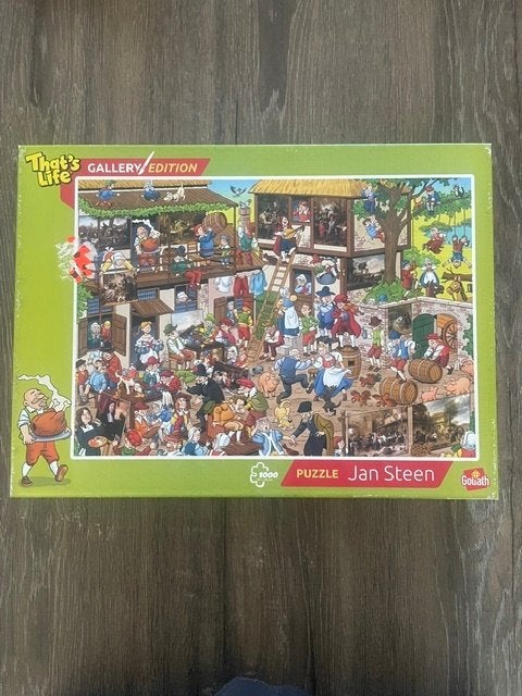 That's life puzzel, Ophalen, 500 t/m 1500 stukjes, Zo goed als nieuw, Legpuzzel
