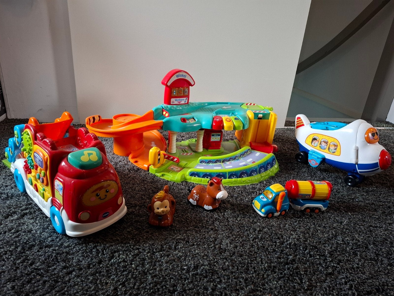 toet toet auto's, Kinderen en Baby's, Ophalen of Verzenden, Gebruikt, 6 maanden tot 2 jaar