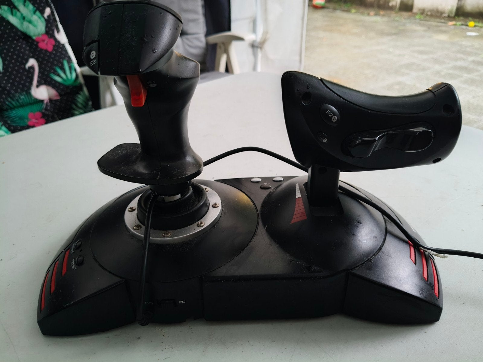 Thrustmaster T-Flight Hotas voor PC - Flight Stick, Ophalen of Verzenden, Overige merken, Gebruikt