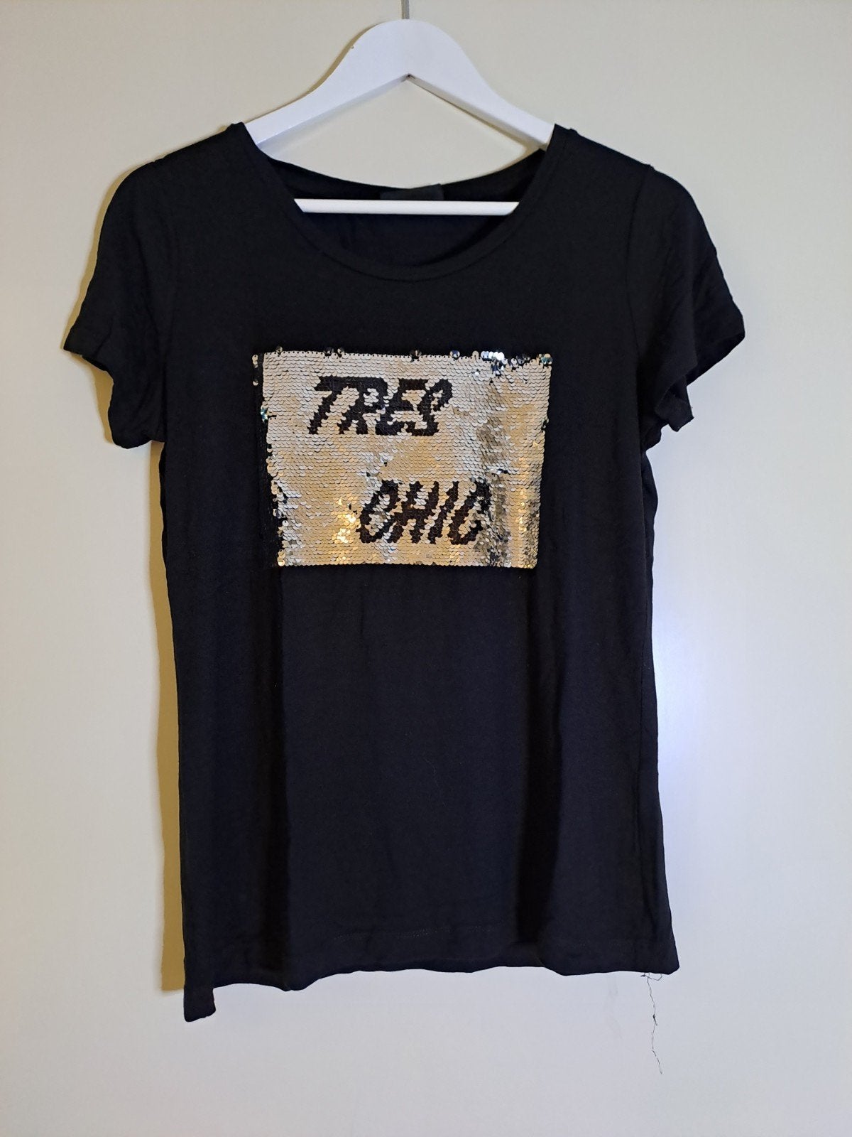 Shirt - maat 38 - Elvira, Kleding | Dames, Maat 38/40 (M), Verzenden, Zwart, Zo goed als nieuw