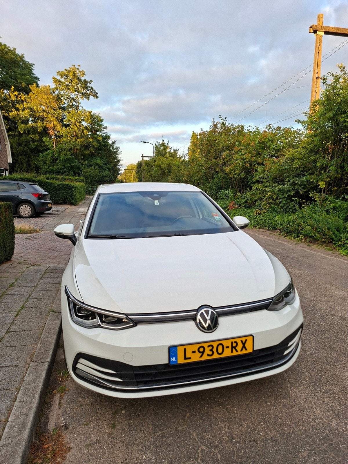 Volkswagen Golf Style 1.5 TSI 130pk 2021 Wit, Auto's, Voorwielaandrijving, 4 cilinders, Wit, Geïmporteerd