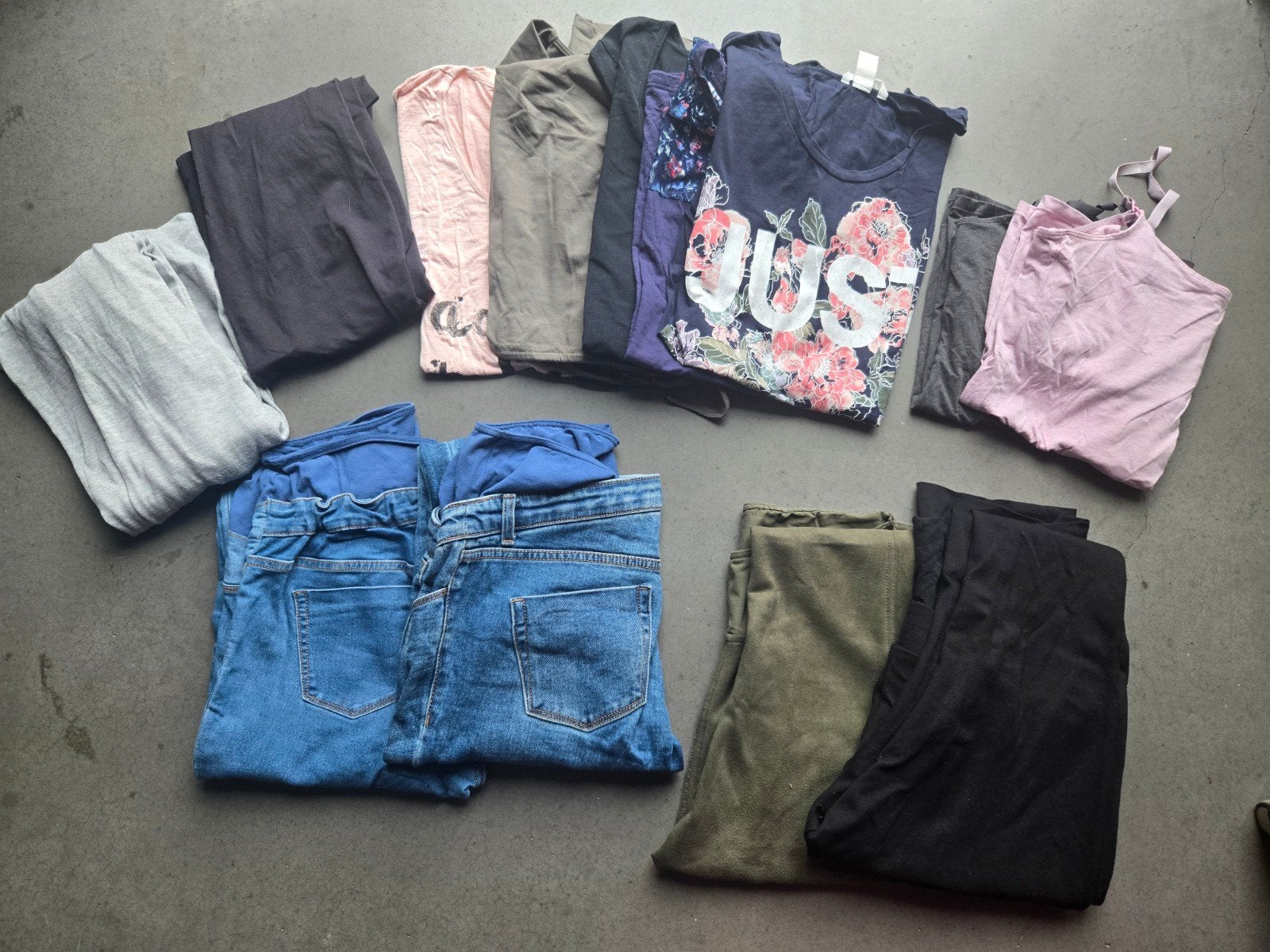 Groot kledingpakket zwangerschapskleding (13 stuks), Kleding | Dames, Blauw, Maat 42/44 (L), Ophalen of Verzenden, H&M Mama, Noppies, Kiabi