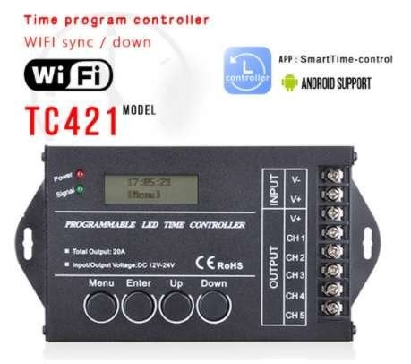 LEd dimmer met usb Tc-421 met Wifi voor dag / nachtsimulatie, Niet ingevuld, Overige materialen, Nieuw, Ophalen of Verzenden