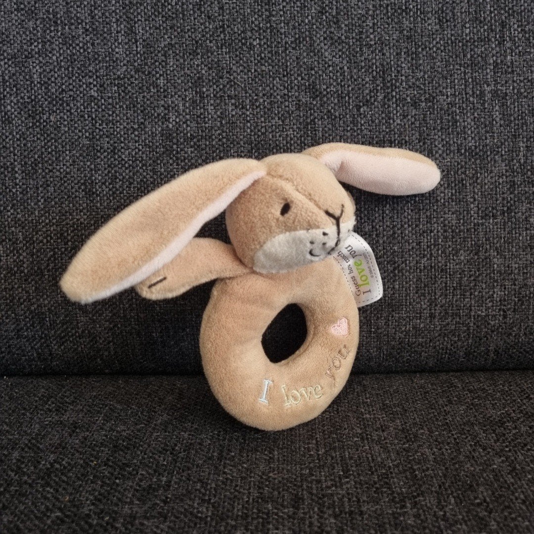 Hazeltje rammelaar raad eens hoeveel ik van je hou, Ophalen of Verzenden, Rammelaar