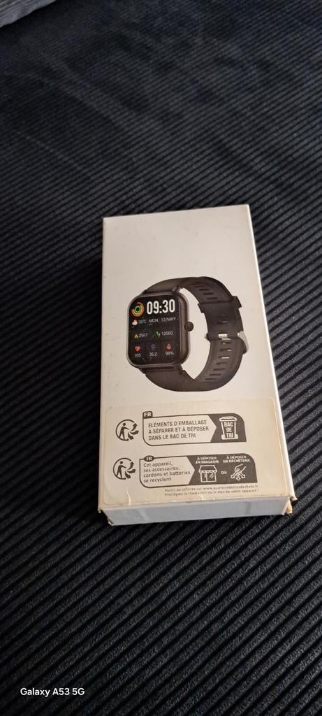 Smart watch, Ophalen, Zo goed als nieuw, Zwart, Android