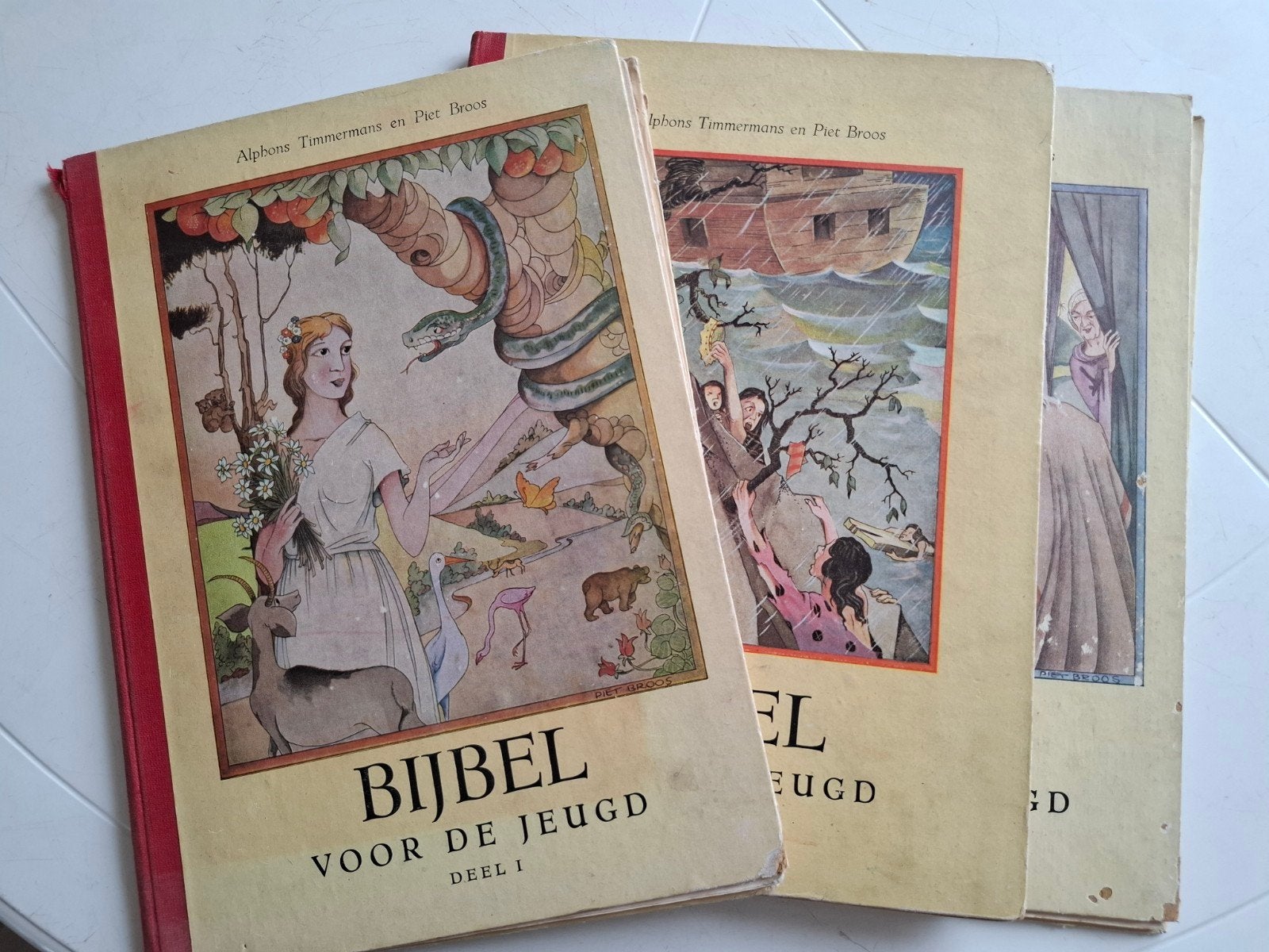 3 delen kinderbijbels, Ophalen of Verzenden