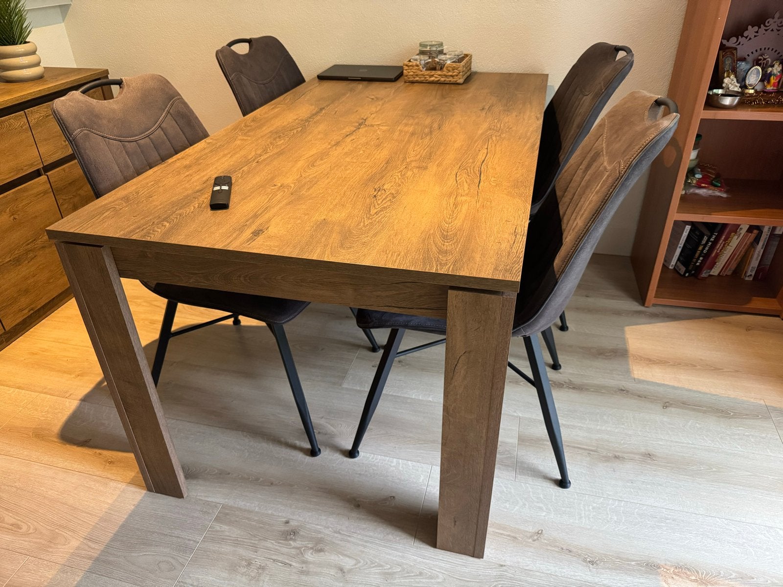 Jysk Dining table VEDDE 90x160 [SALE], Huis en Inrichting, Tafels | Eettafels, Ophalen, 100 tot 150 cm, 50 tot 100 cm, Zo goed als nieuw