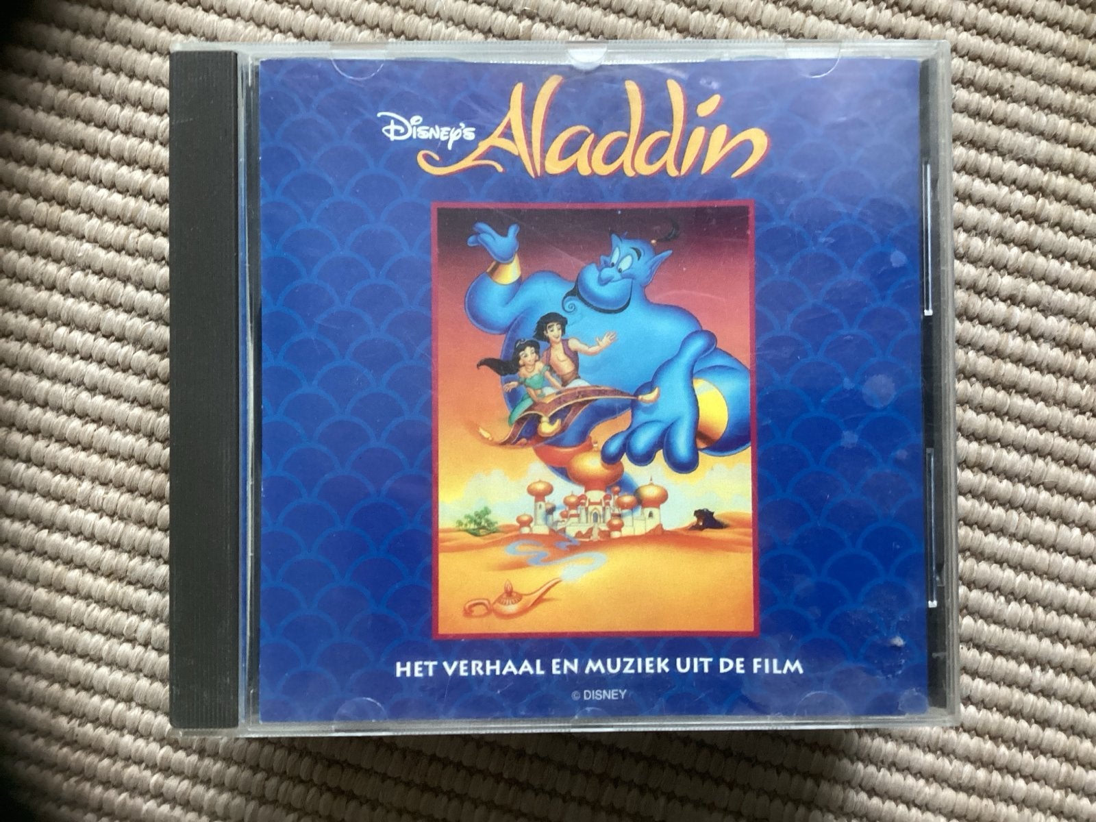 Disney's Aladdin CD - Het Verhaal en Muziek uit de Film, Cd's en Dvd's, Gebruikt, Ophalen of Verzenden, 3 tot 5 jaar, Muziek