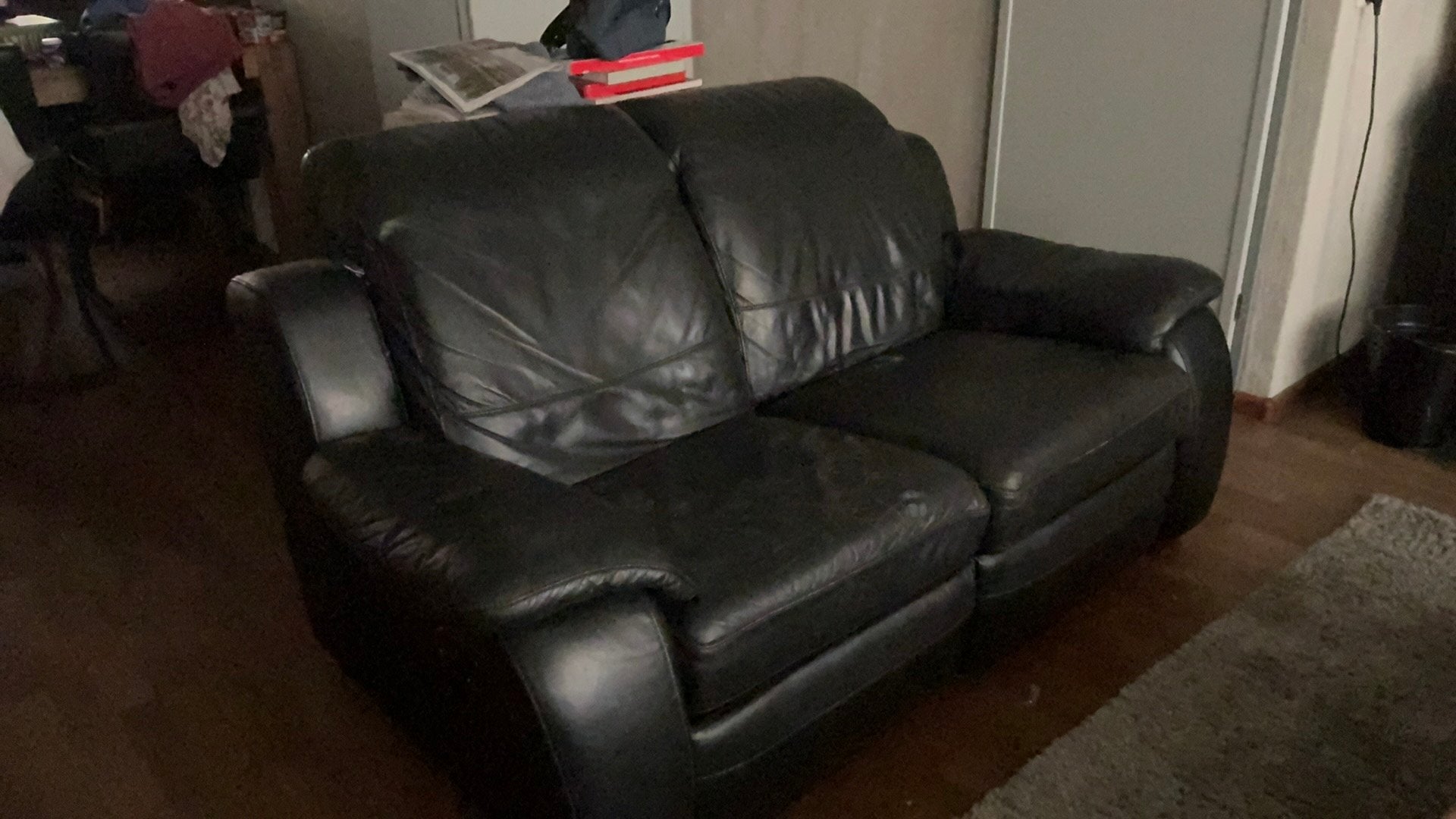 Relax 2 zits leren bankstel, Ophalen, Zie foto, Gebruikt, Minder dan 75 cm