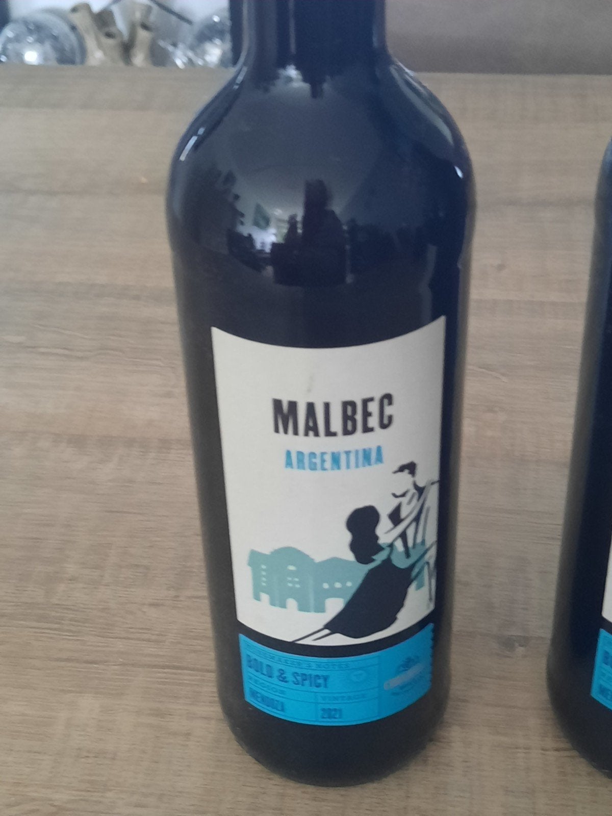 Malbec Argentinië Rode Wijn - Bold & Spicy 2021, Ophalen, Nieuw, Zuid-Amerika, Rode wijn