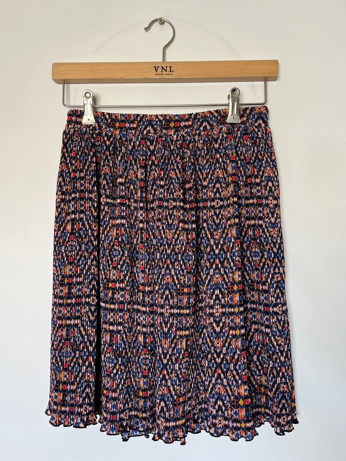Only 38 plisse rok elastische band oranje blauw rood, Kleding | Dames, Maat 38/40 (M), Only, Meerkleurig, Ophalen of Verzenden