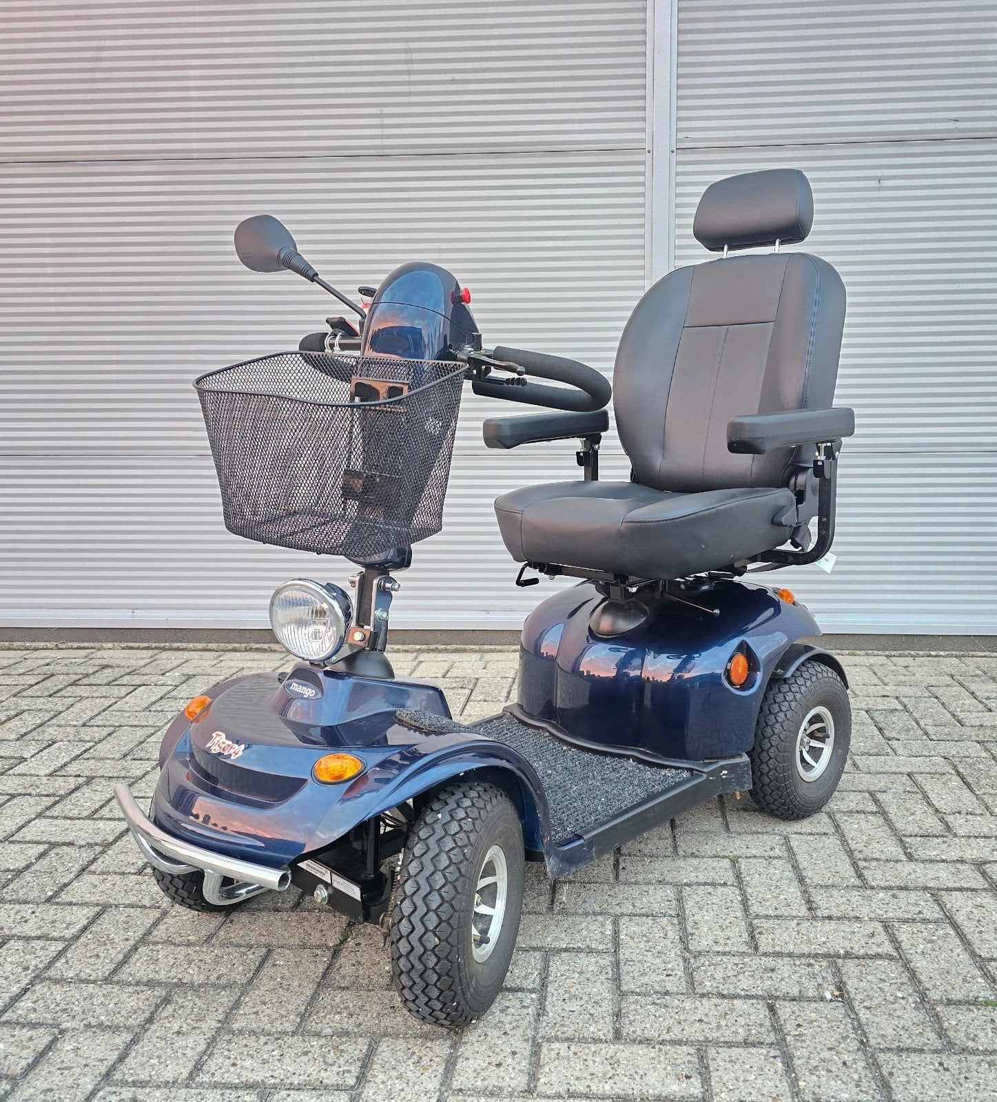 Mango Tiger 4 | stabiele scootmobiel | 17kmh, Polder Mobiliteit, 06 27426962, Ophalen of Verzenden, Zo goed als nieuw