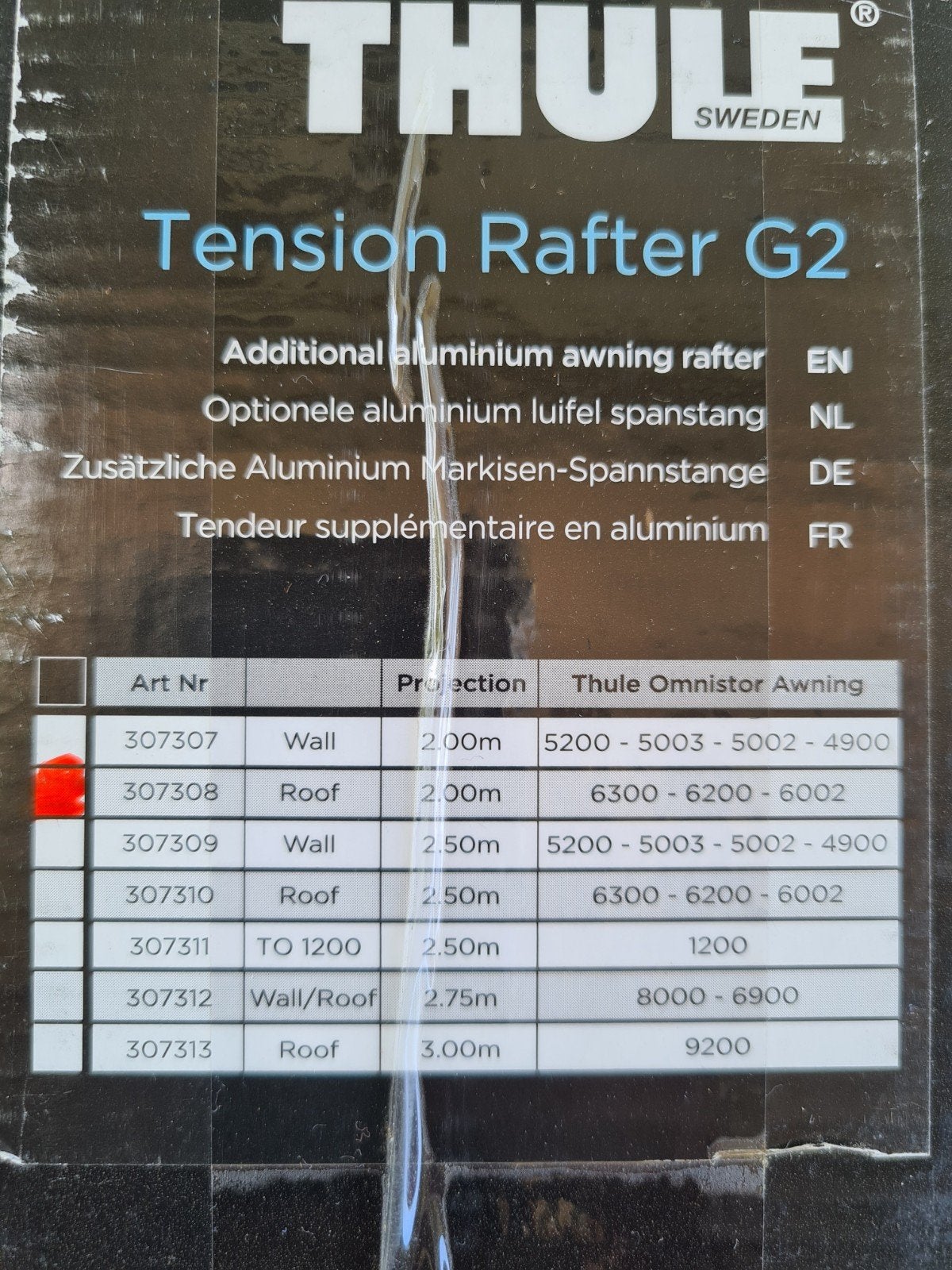 Te koop Thule Tension Rafter G2, Ophalen, Nieuw
