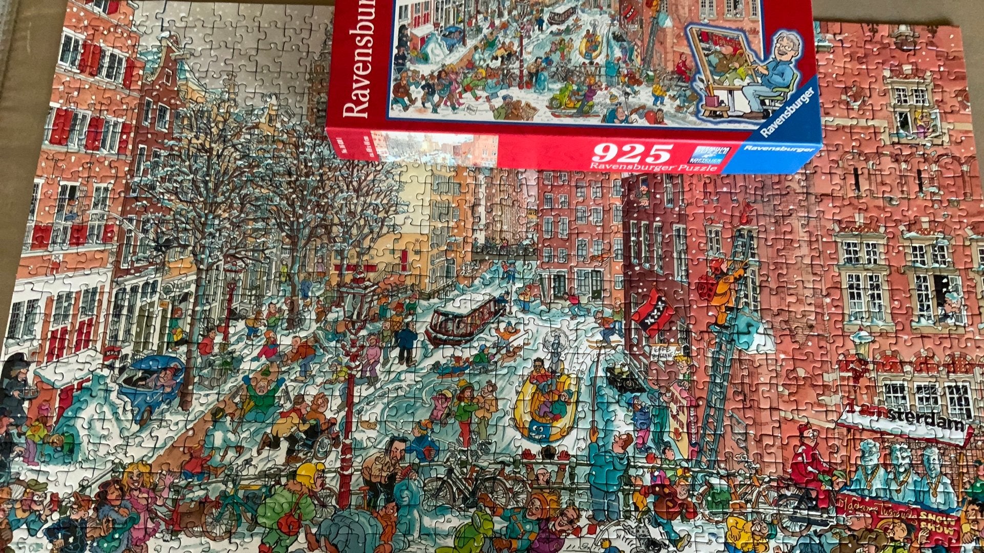 Ravensburger puzzel, Ophalen, 500 t/m 1500 stukjes, Zo goed als nieuw, Legpuzzel