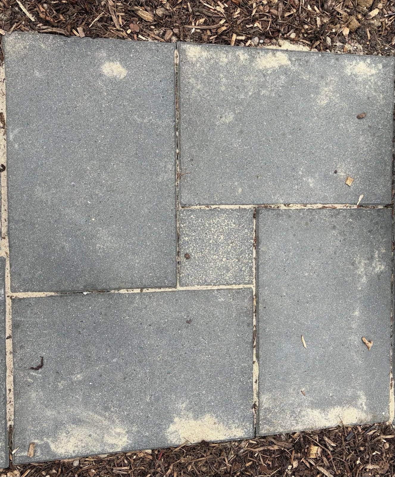 Tuintegels: 32x 60x40cm en 8x 20x20cm, Ophalen, Gebruikt, 10 m² of meer, Beton