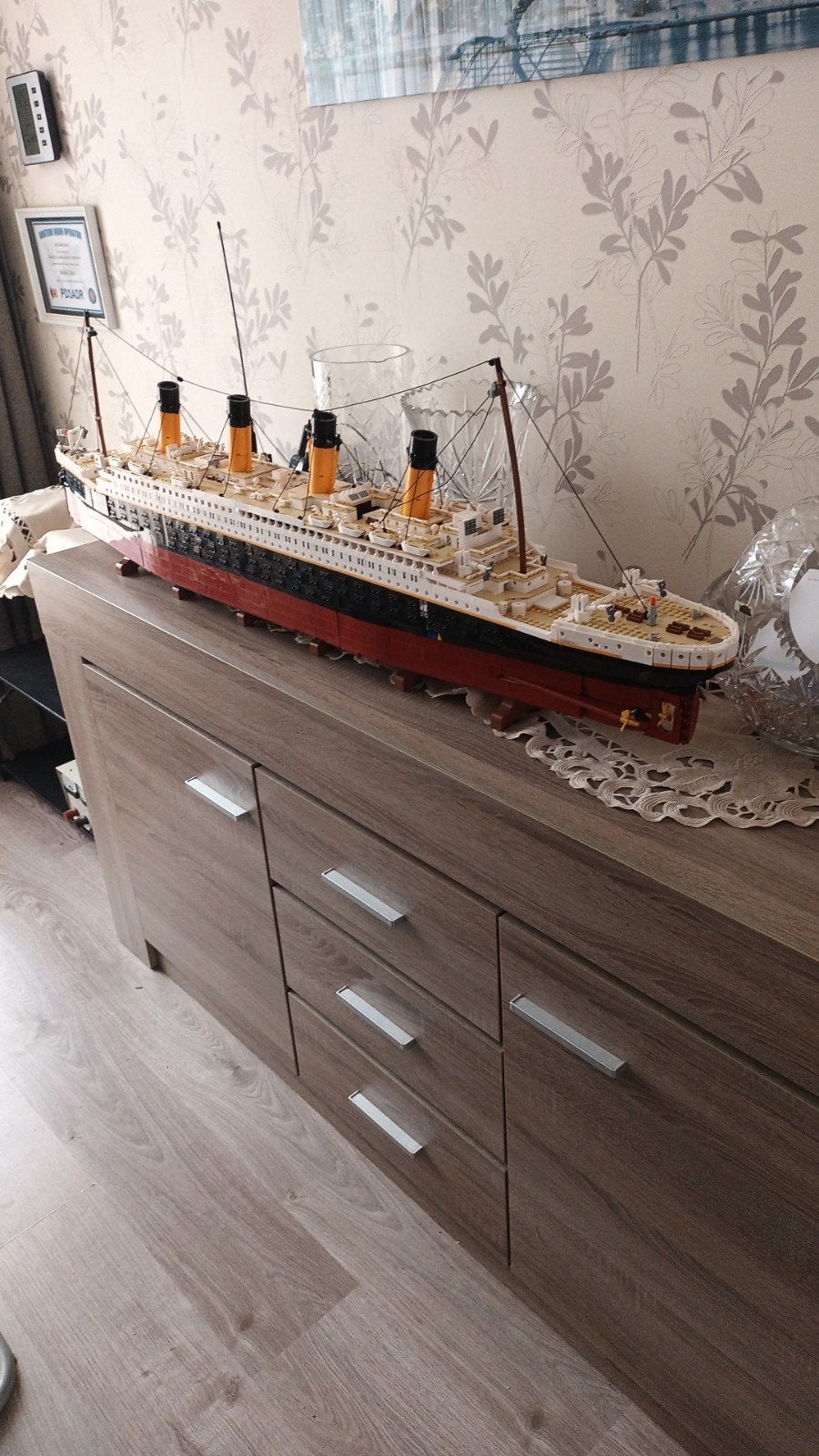 Titanic MOC, Ophalen
