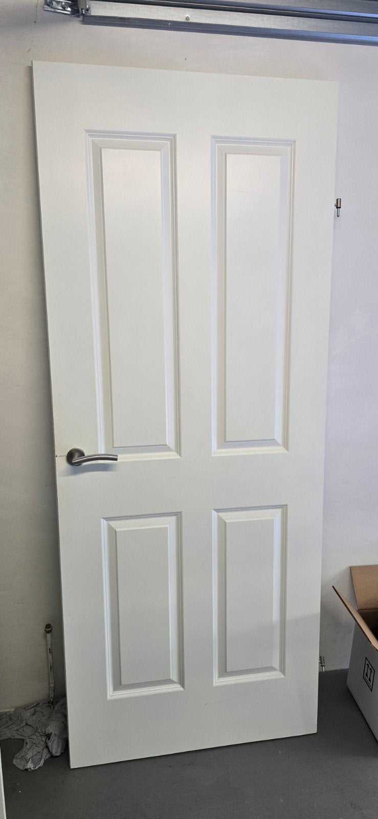 Binnendeuren 83x211 met slot, handgrepen en scharnieren, Ophalen, Binnendeur, 200 tot 215 cm