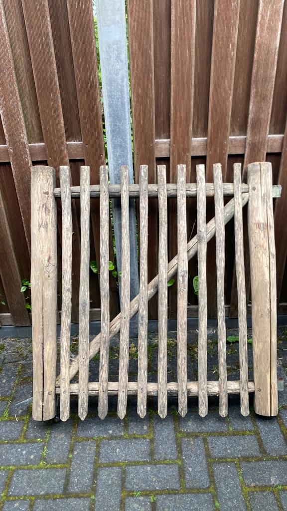Poort schapenhek, Tuin en Terras, Tuinhekken en Hekwerk, Ophalen, Gebruikt, Hout, Tuinhek