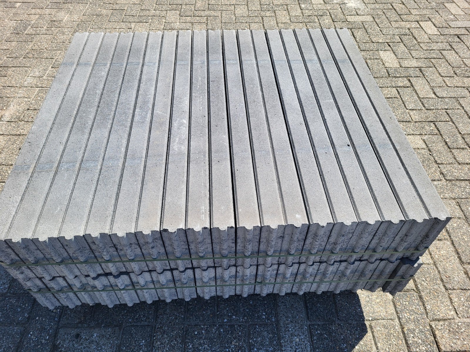 Opsluitbanden nieuw 6x20x100 cm.  Grijs € 3,= per stuk., Ophalen, Nieuw, Overige materialen