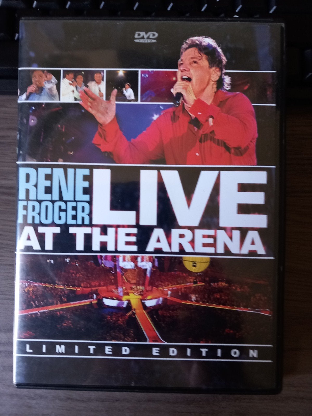 René Froger Live At The Arena - Limited Edition DVD, Alle leeftijden, Ophalen of Verzenden, Gebruikt, Muziek en Concerten