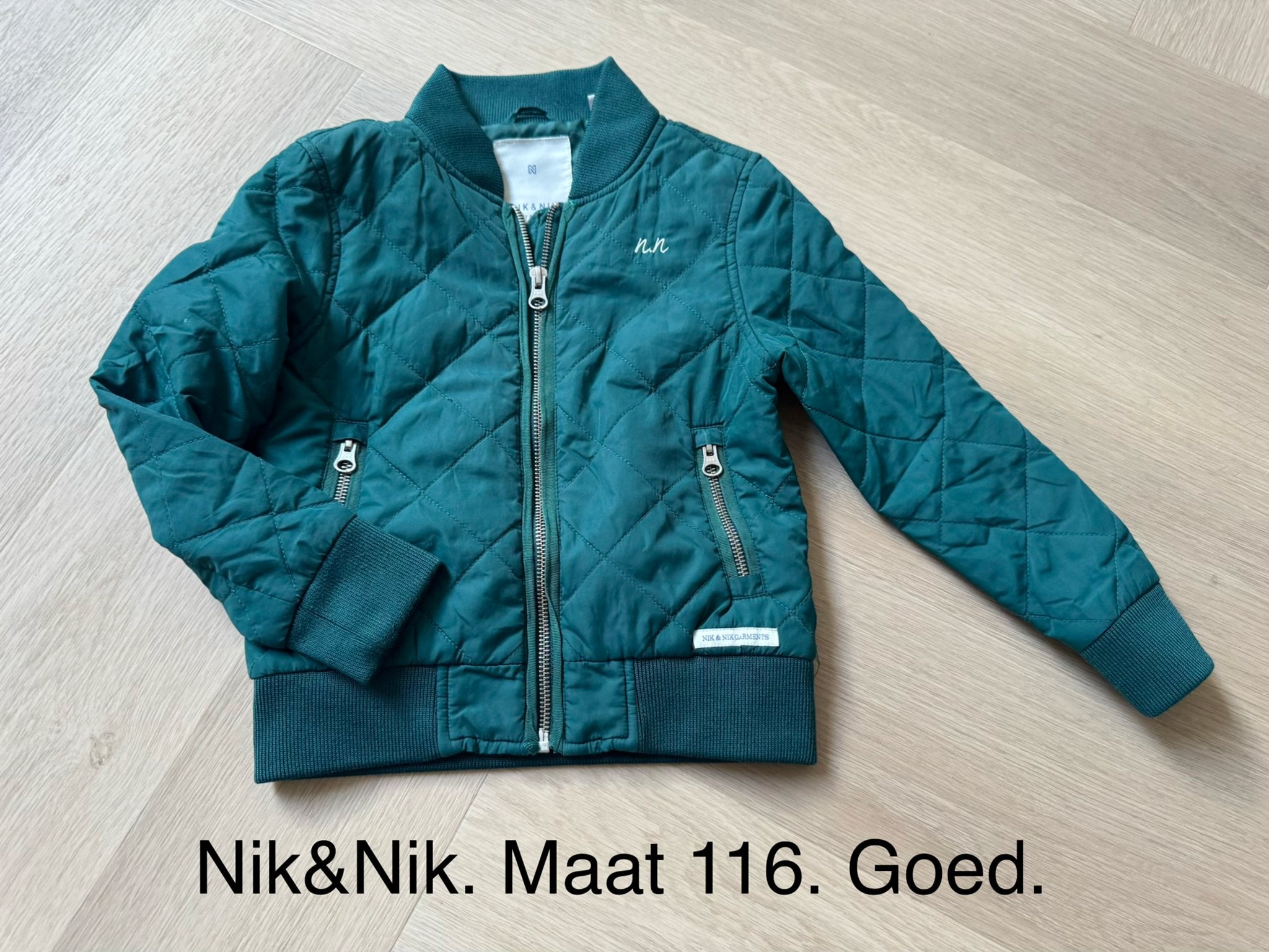 Nik&Nik jas maat 116, Ophalen of Verzenden, Gebruikt, Jongen of Meisje, Jas