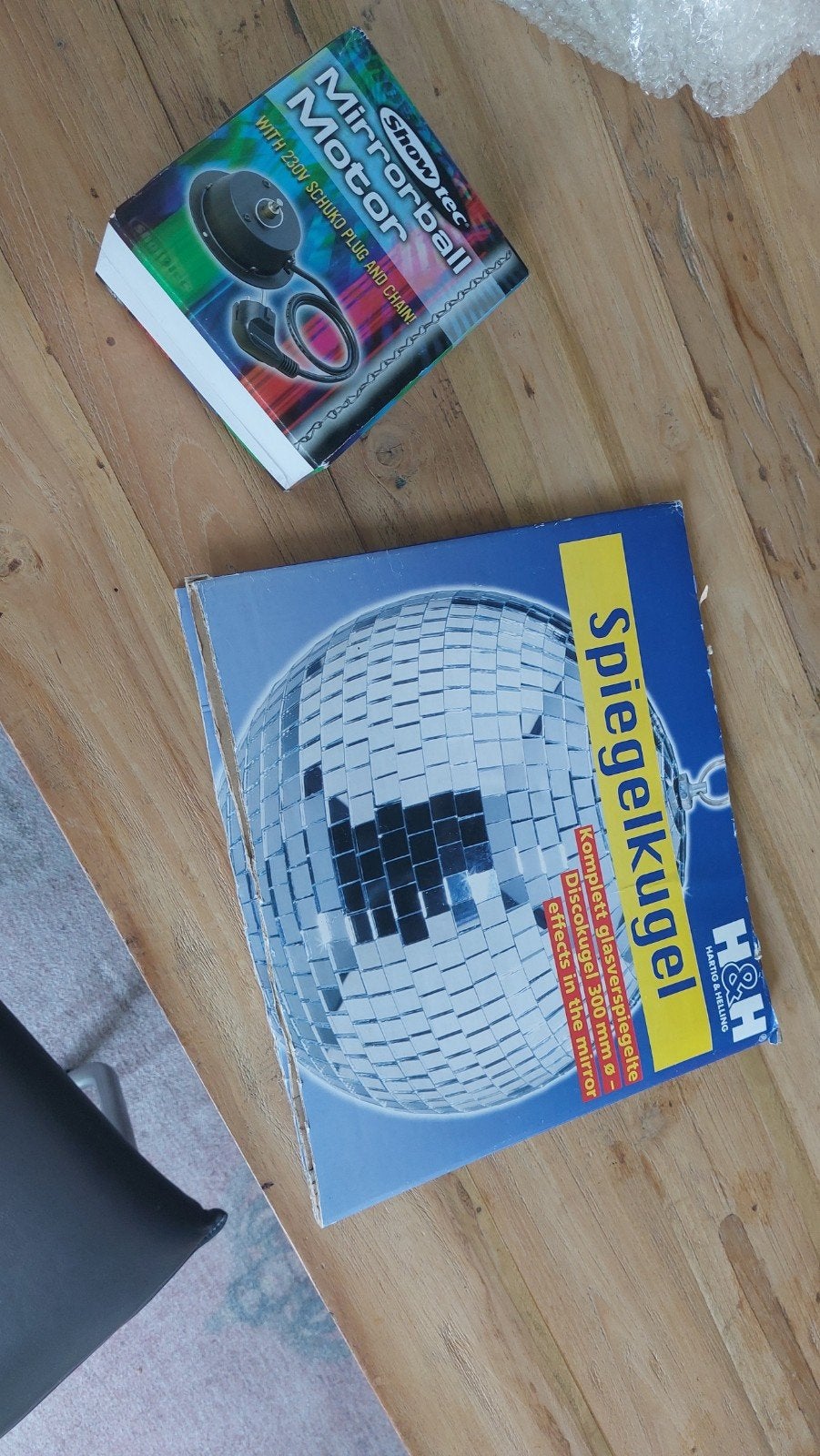 Spiegelbol met motor NIEUW 30cm, Ophalen of Verzenden, Nieuw