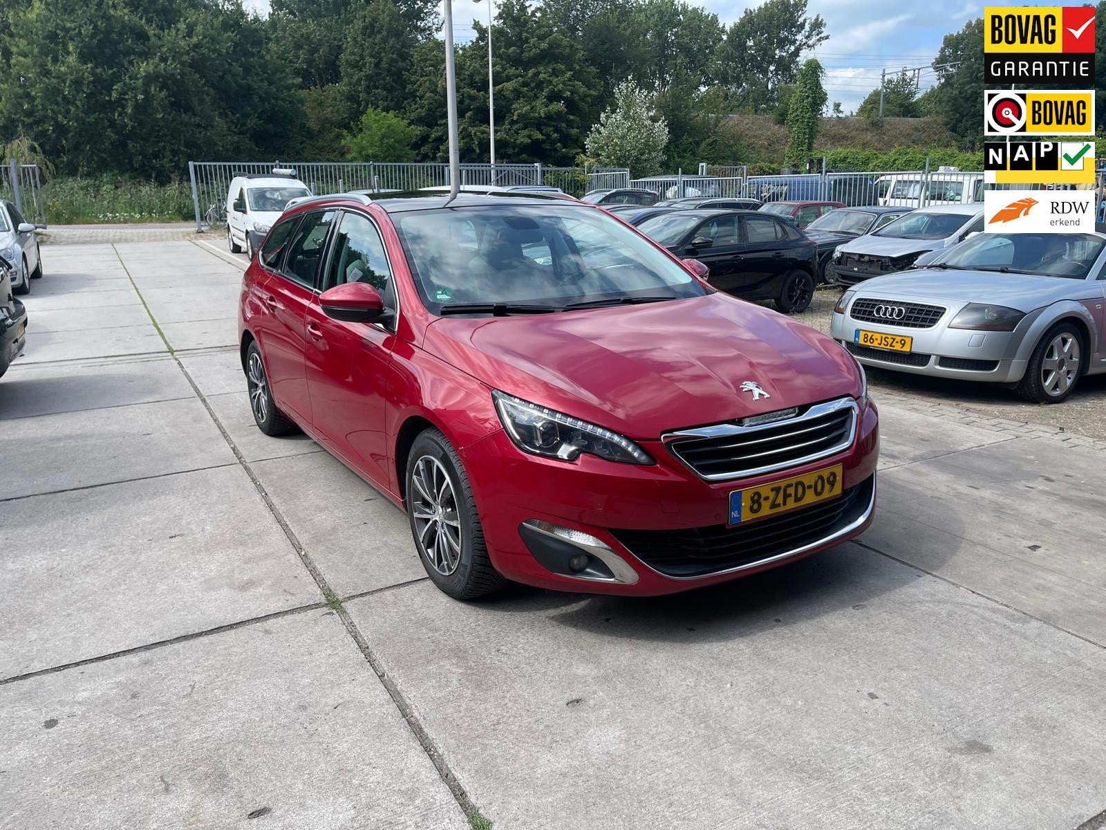 Peugeot 308 SW 1.6 BlueHDI Allure, Auto's, Voorwielaandrijving, Gebruikt, 4 cilinders, Automatische klimaatregeling