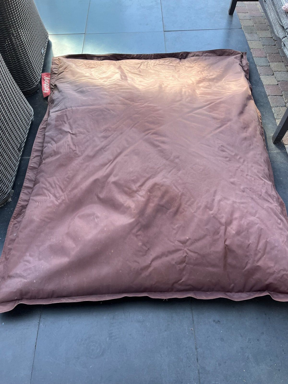 Originele bruine fatboy te koop, Ophalen of Verzenden, Gebruikt, Bruin, Zitzak