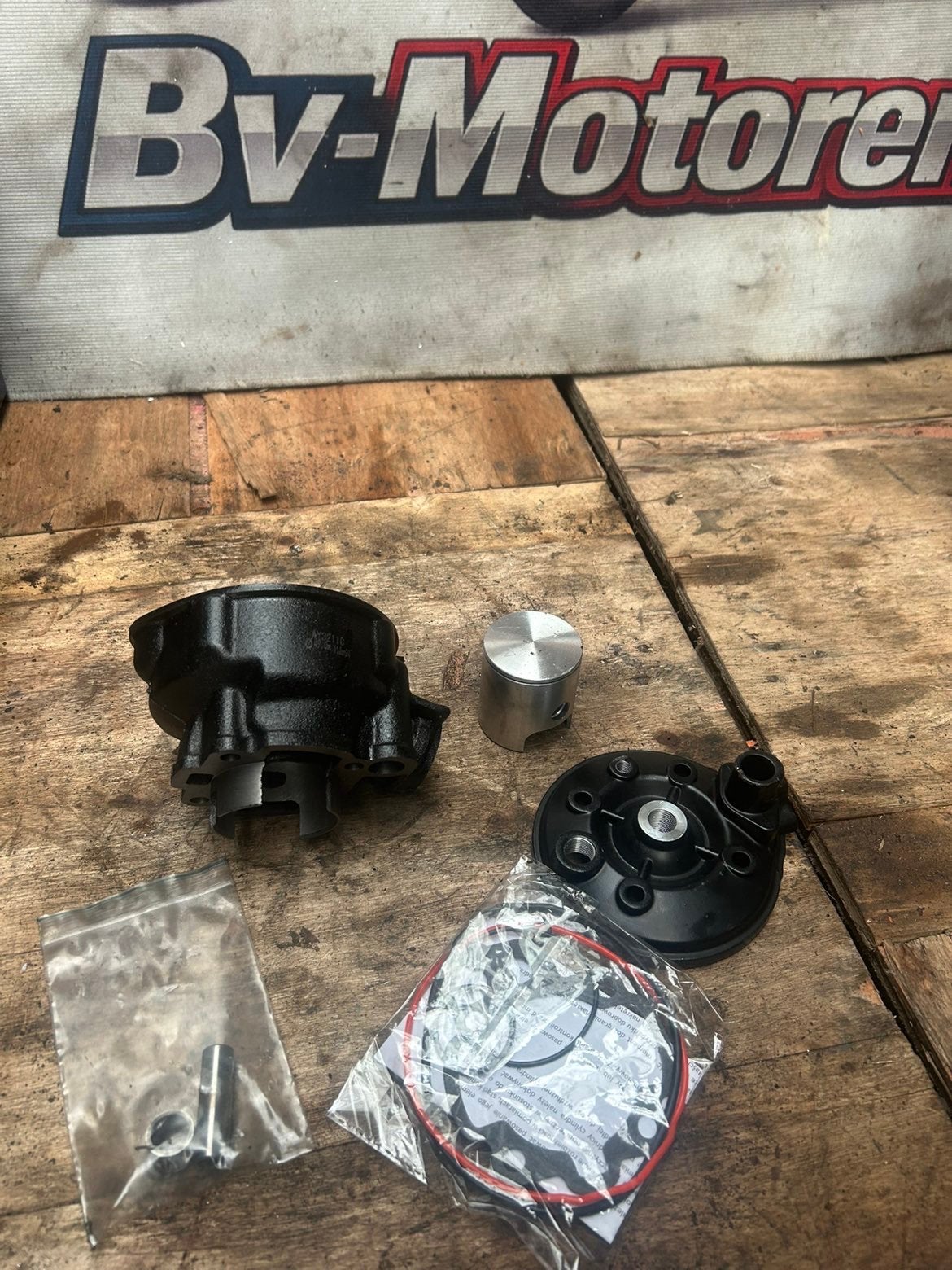 AM6 88cc cilinderkit – cilinder + zuiger + cilinderkop, Ophalen of Verzenden