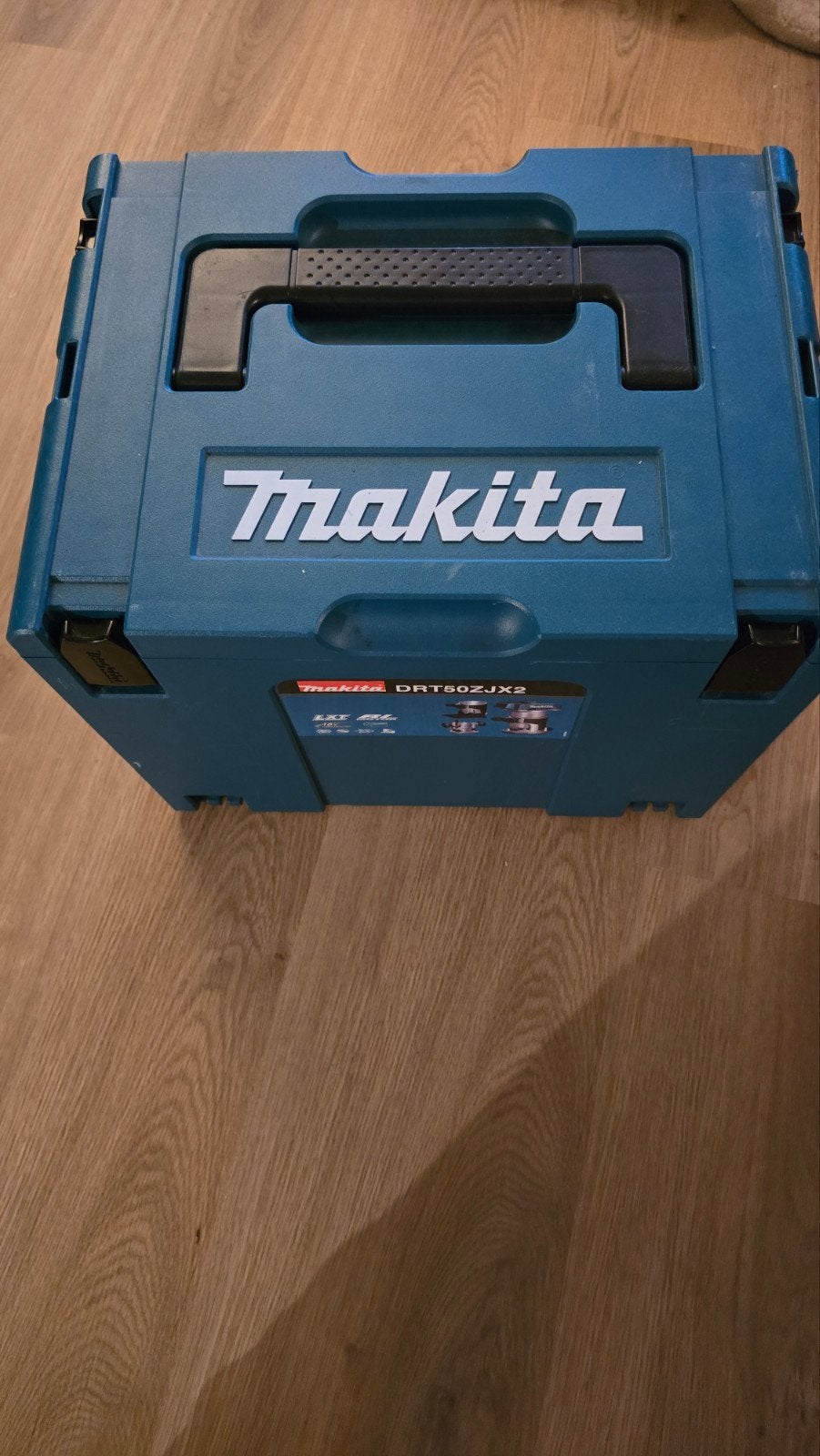 Makita DRT50ZJX2 Bovenfrees - Zo goed als nieuw, Accu, Ophalen of Verzenden, Zo goed als nieuw, Makita