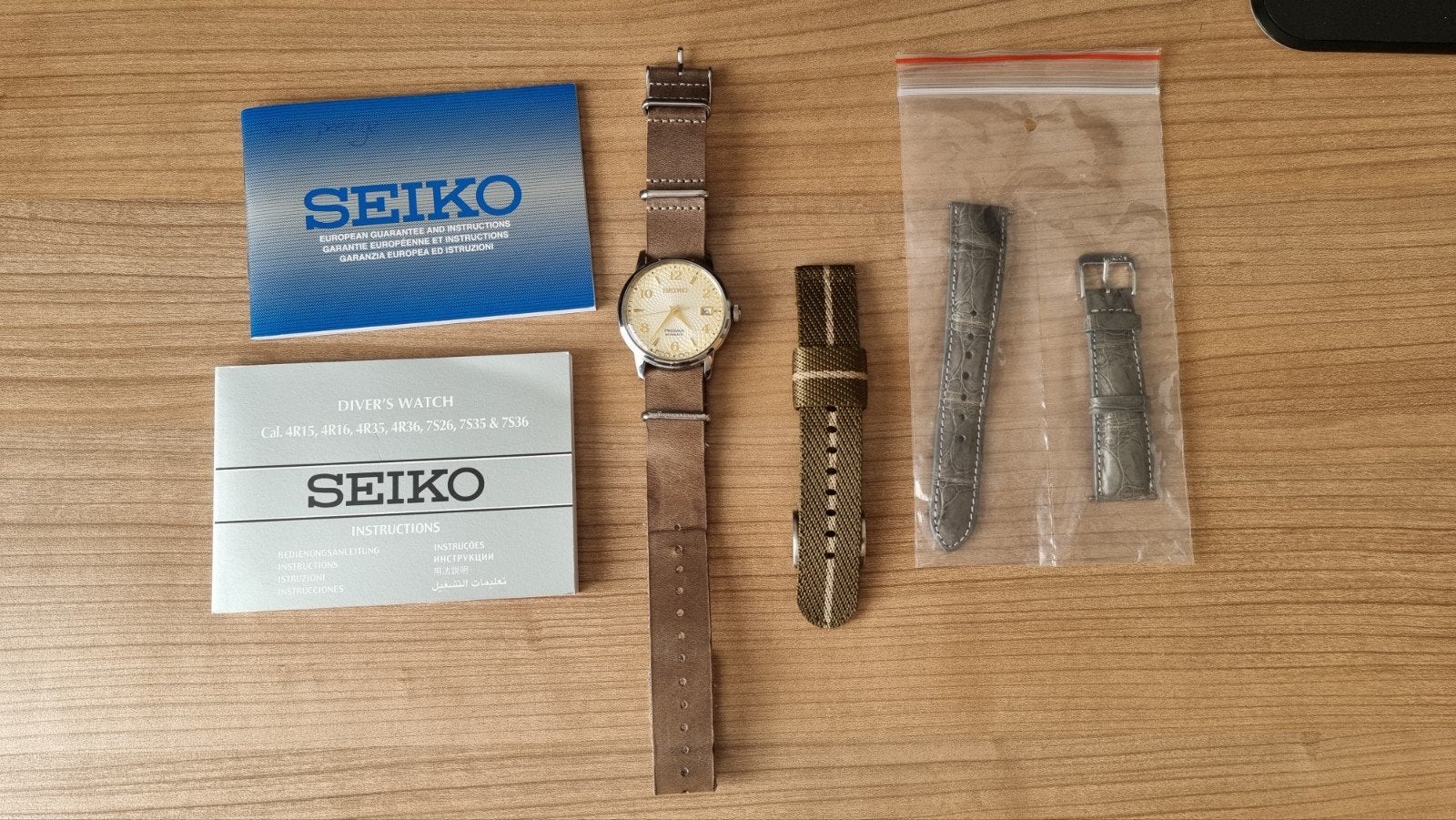 Seiko Presage Cocktail Time “Margarita” SRPF37J1, Sieraden, Tassen en Uiterlijk, Horloges | Heren, Gebruikt, Polshorloge, Seiko