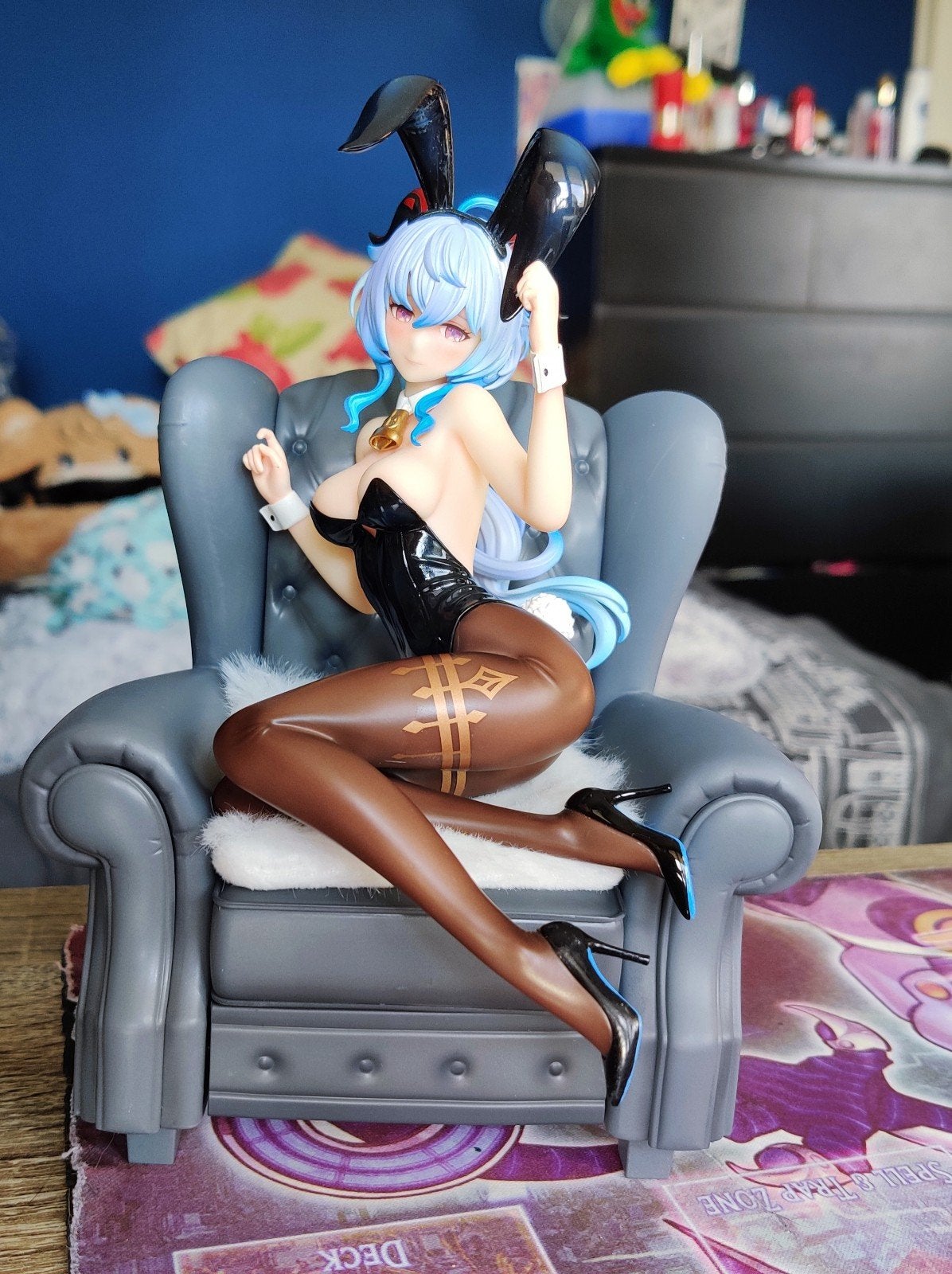 Anime Figure Genshin Impact Ganyu Bunny Sofa, Ophalen of Verzenden, Zo goed als nieuw