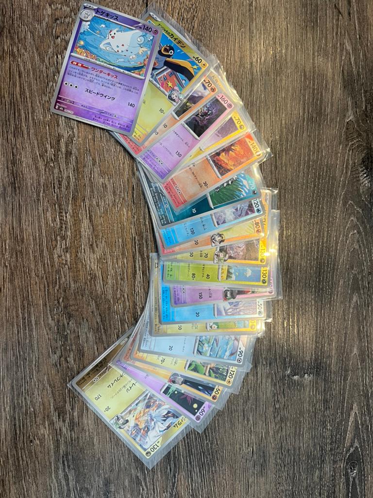 Japanse Pokémon kaarten, Ophalen, Zo goed als nieuw, Meerdere kaarten
