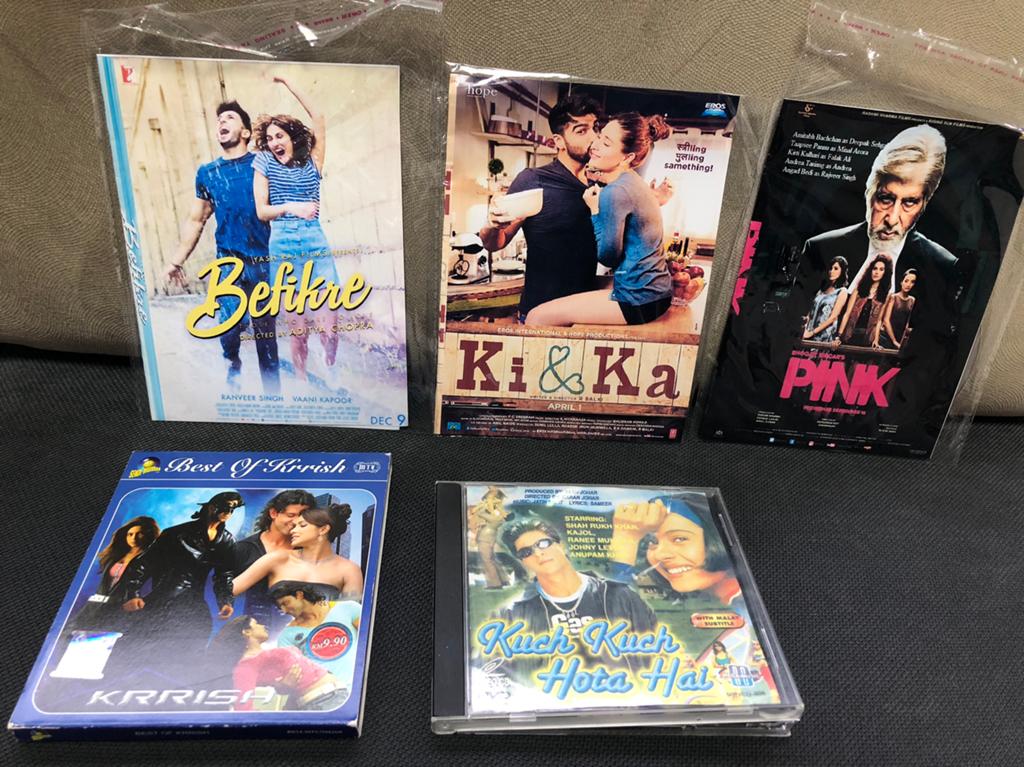 Bollywood films 5 stuks, Alle leeftijden, Ophalen of Verzenden, Zo goed als nieuw