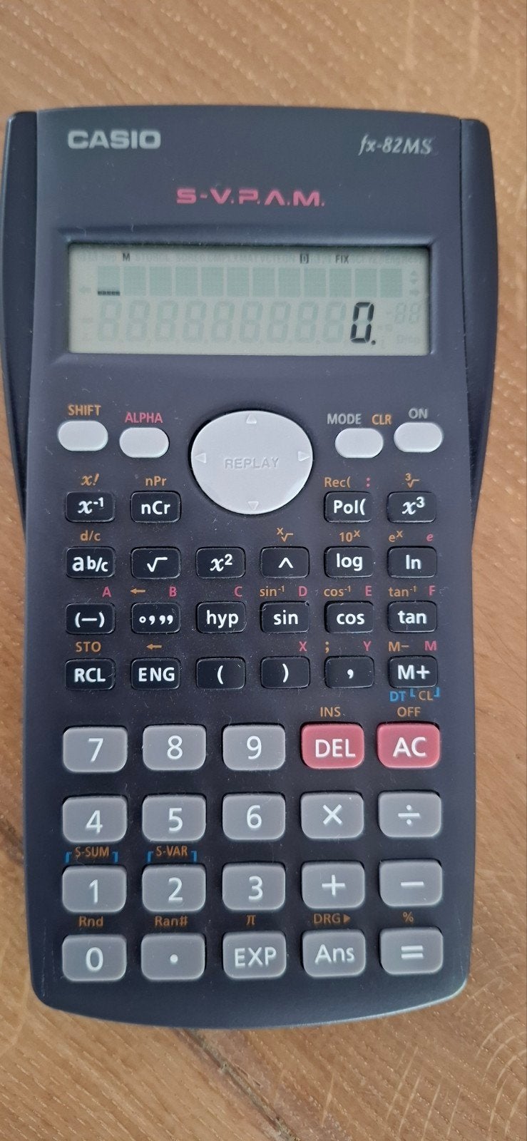 Casio fx-82 MS rekenmachine, Diversen, Rekenmachines, Zo goed als nieuw, Grafische rekenmachine, Ophalen