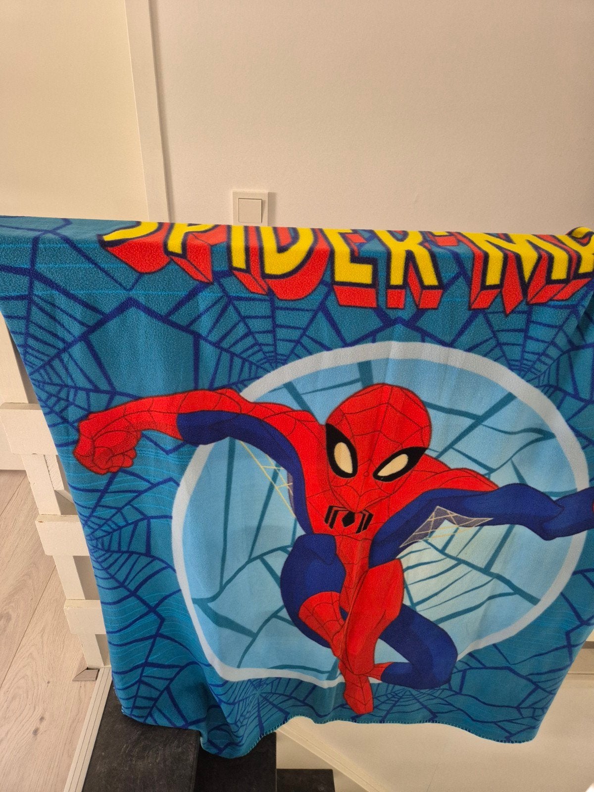 Spiderman fleece dekentje, Ophalen of Verzenden