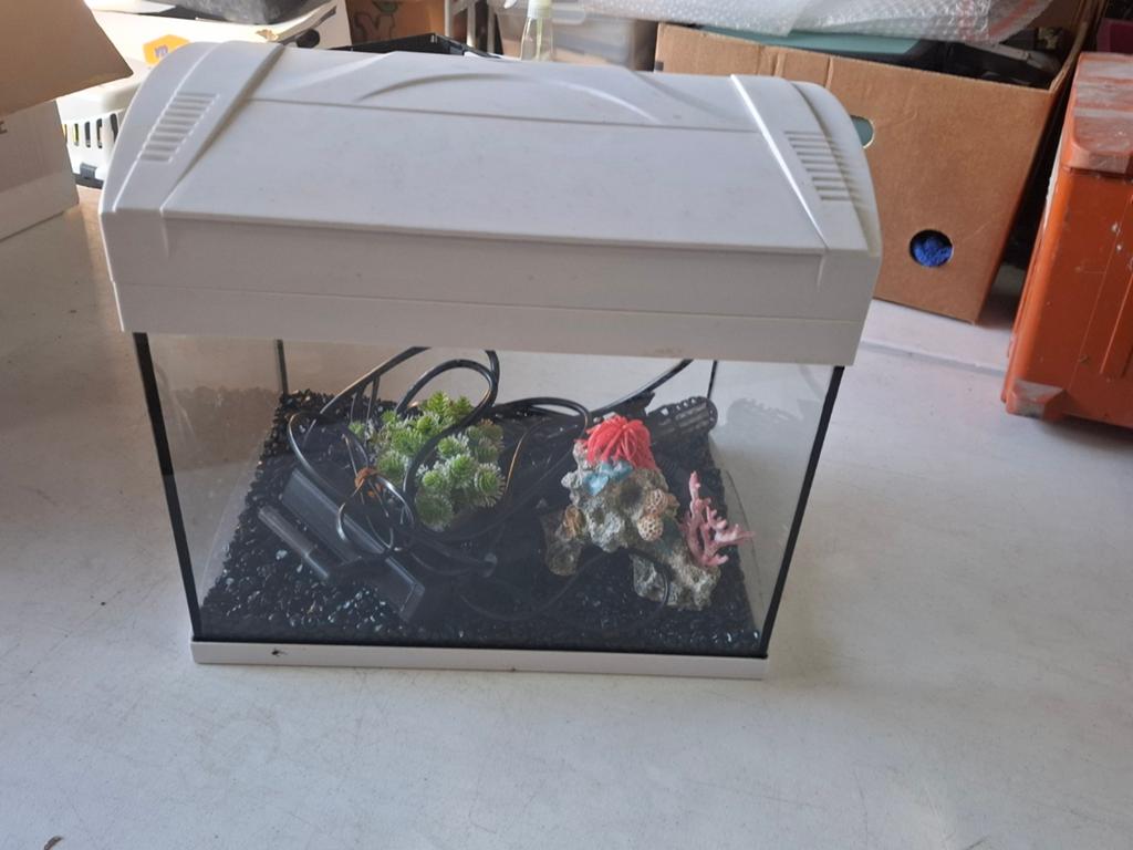 Aquarium, Dieren en Toebehoren, Vissen | Aquaria en Toebehoren, Ophalen, Aquarium, Aquarium, Zo goed als nieuw
