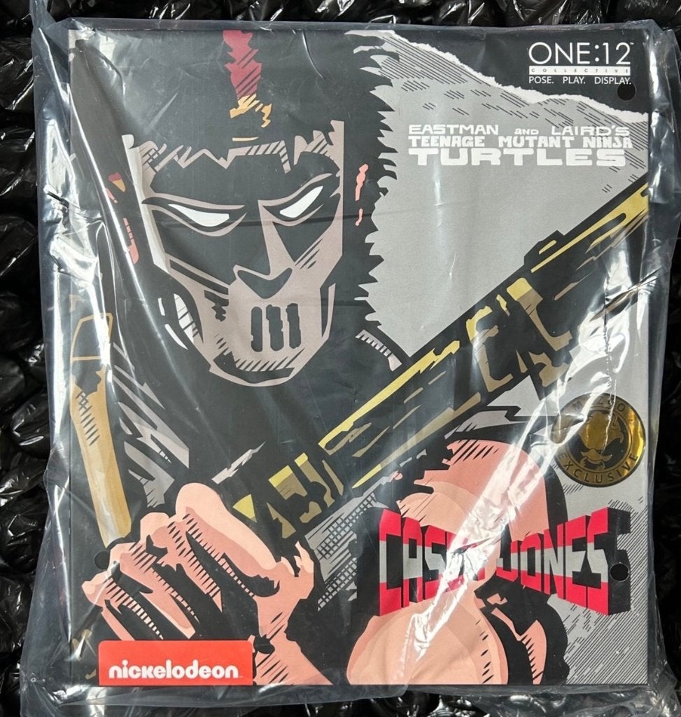 Mezco 1/12 Casey Jones Exclusive (Ninja Turtles), Ophalen of Verzenden, Zo goed als nieuw