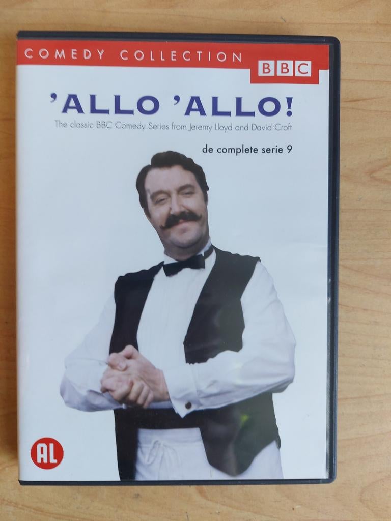 Allo Allo - de Complete Serie 9, Cd's en Dvd's, Dvd's | Tv en Series, Alle leeftijden, Ophalen of Verzenden, Zo goed als nieuw