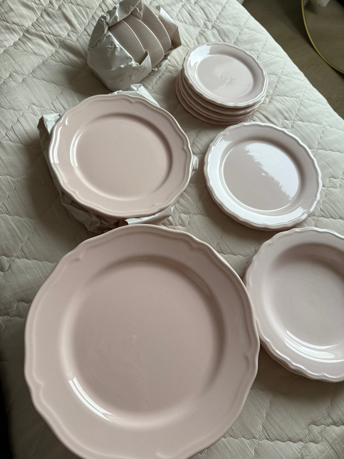 Roze servies, Huis en Inrichting, Ophalen, Overige typen, Zo goed als nieuw, Overige stijlen
