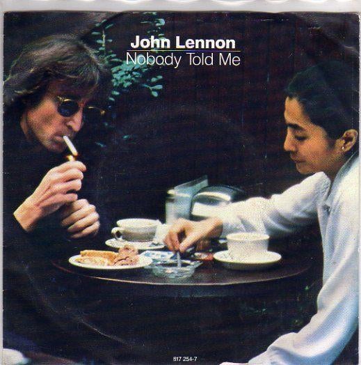 Beatles- John Lennon- Nobody told Me, Cd's en Dvd's, Vinyl Singles, Verzenden, Gebruikt, Pop