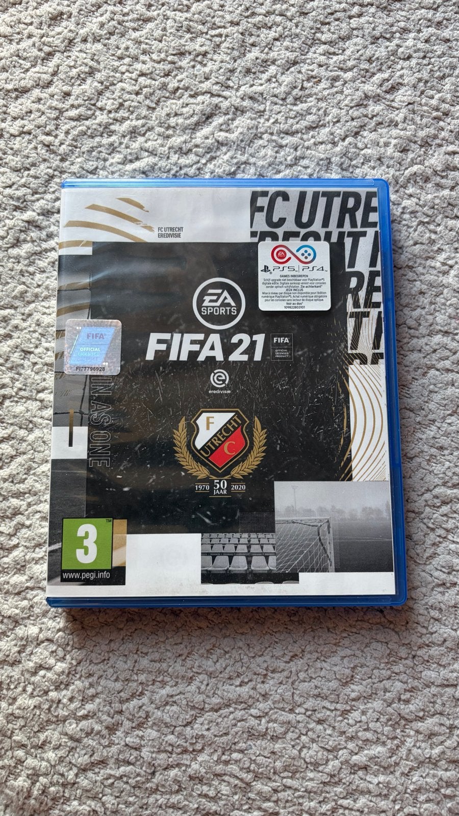 FIFA 21 PS4 (FC Utrecht editie), Eén computer, Ophalen of Verzenden, Zo goed als nieuw, Sport