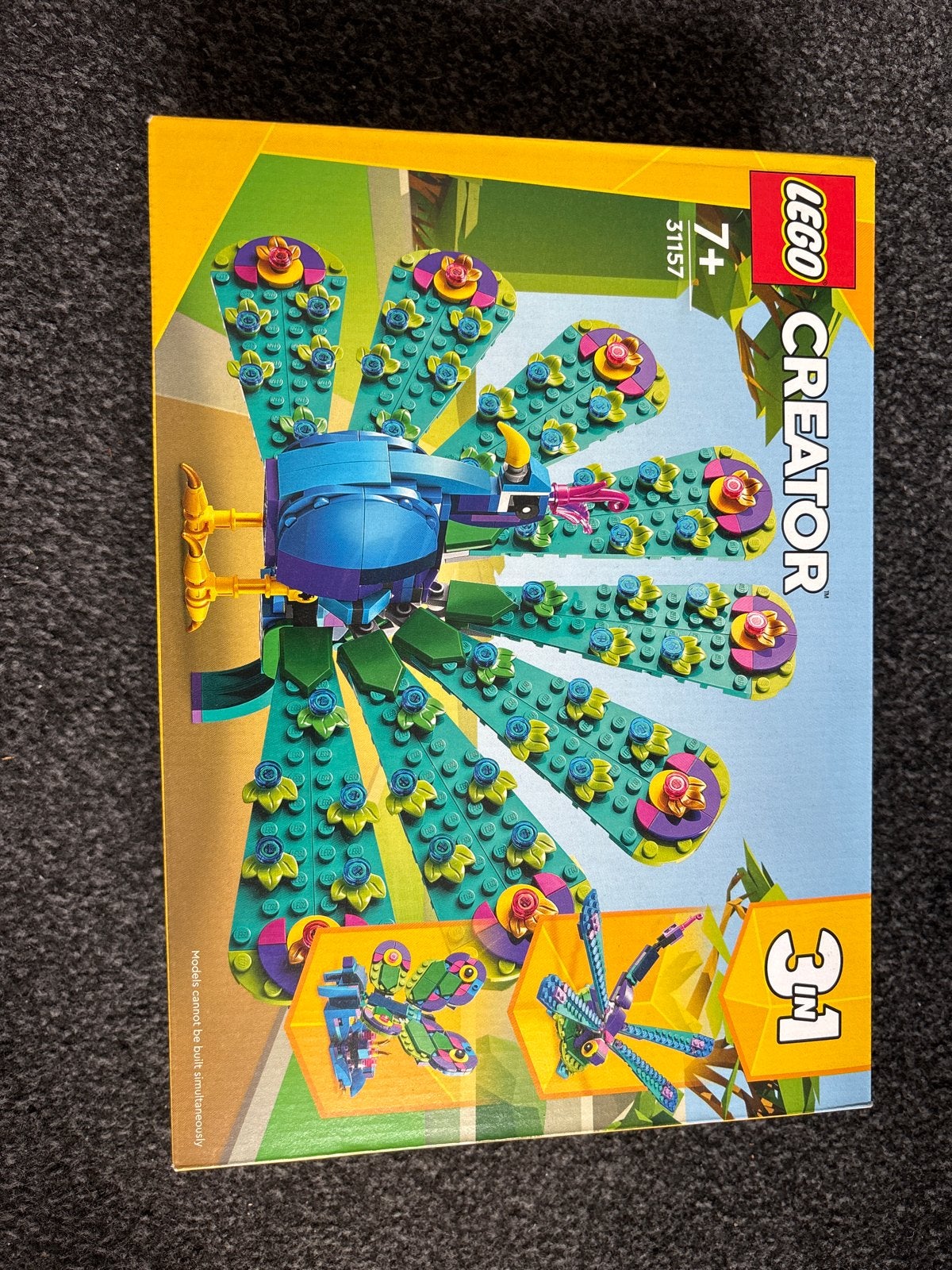 LEGO Creator 31157 Pauw 3-in-1 set - Nieuw in doos, Lego, Nieuw, Ophalen of Verzenden, Inclusief doos